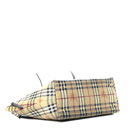 Burberry Haymarket Check Medium Salisbury Tote Chocolate 4 of 20