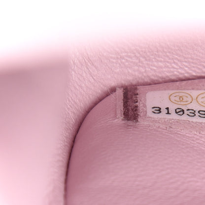 Chanel Caviar Quilted Medium Double Flap Light Pink 10 of 12