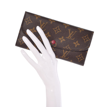 Louis Vuitton Monogram Emilie Wallet Fuchsia 2 of 13