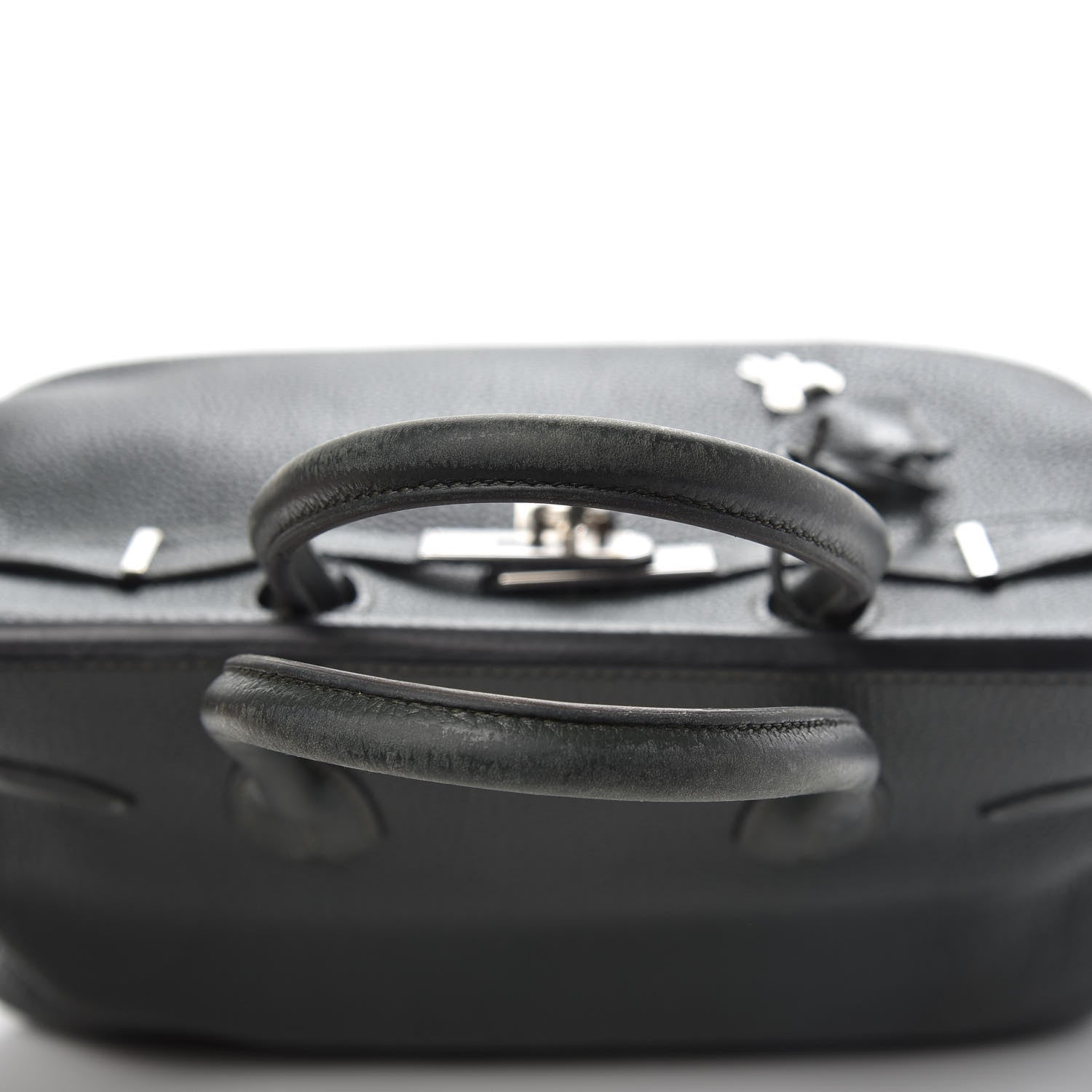 Hermes Taurillon Clemence Birkin 30 Vert De Gris 14 of 16