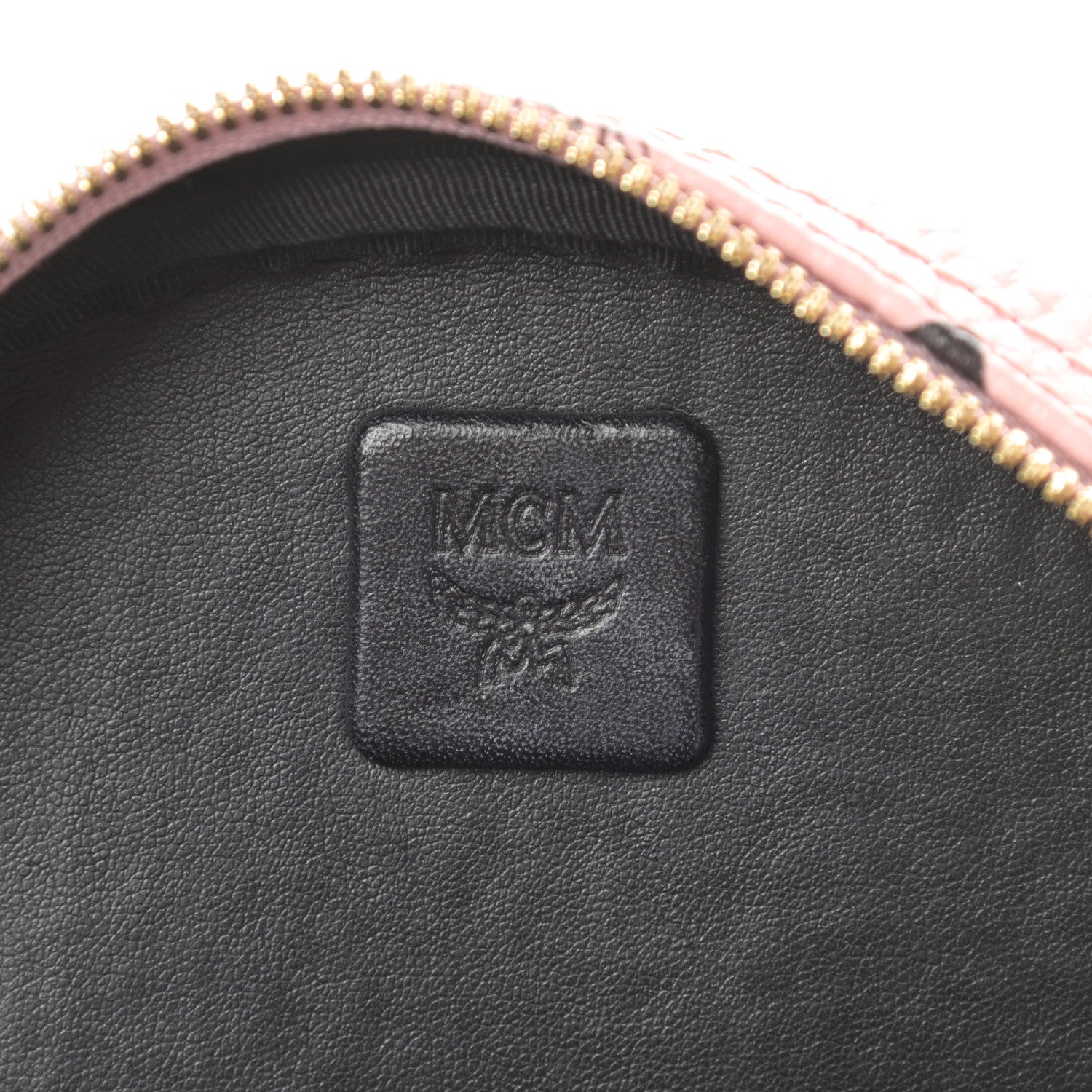 MCM Visetos Side Stud Mini Stark Backpack Pink 7 of 11