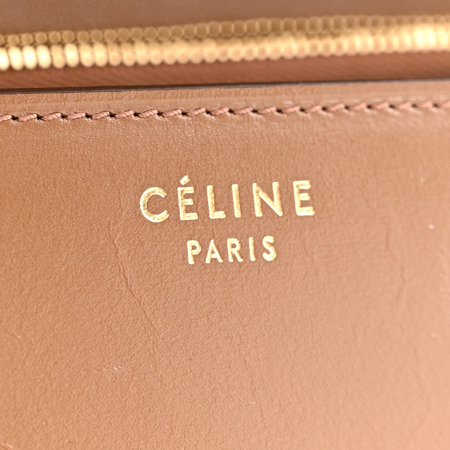 Celine Box Calfskin Medium Classic Box Flap Bag Camel 7 of 19