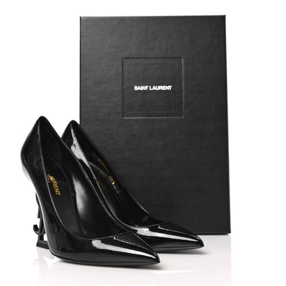 Saint Laurent Patent Opyum 110 Pumps 36.5 Black 9 of 9