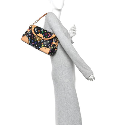 Louis Vuitton Monogram Multicolor Beverly MM Black 2 of 15