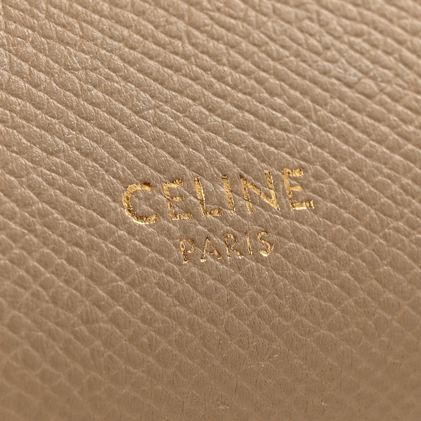 Grained Calfskin Nano Belt Bag Light Taupe