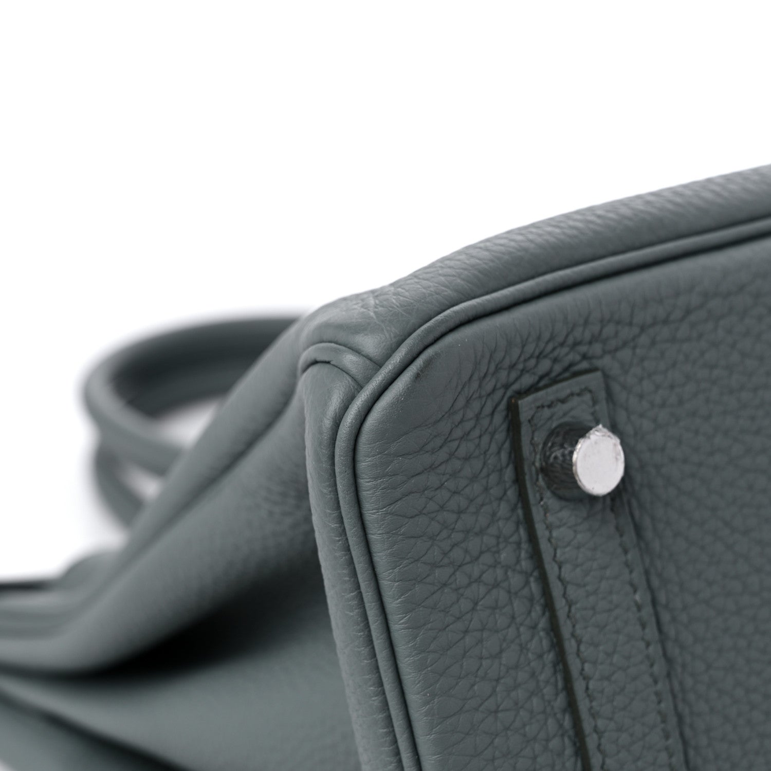 Hermes Togo Birkin 30 Vert Amande 8 of 11