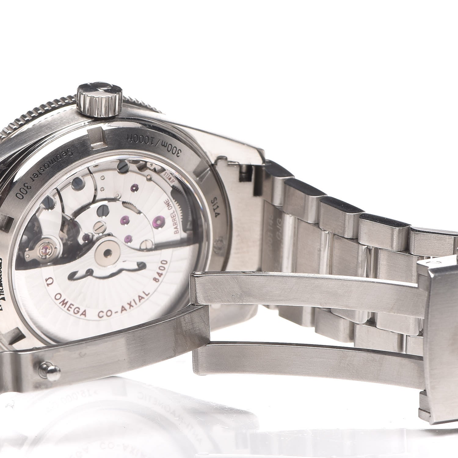 Omega Stainless Steel 41mm Seamaster 300 Master Co-Axial Chronometer Automatic Watch Black 233.30.41.21.01.001 6 of 6