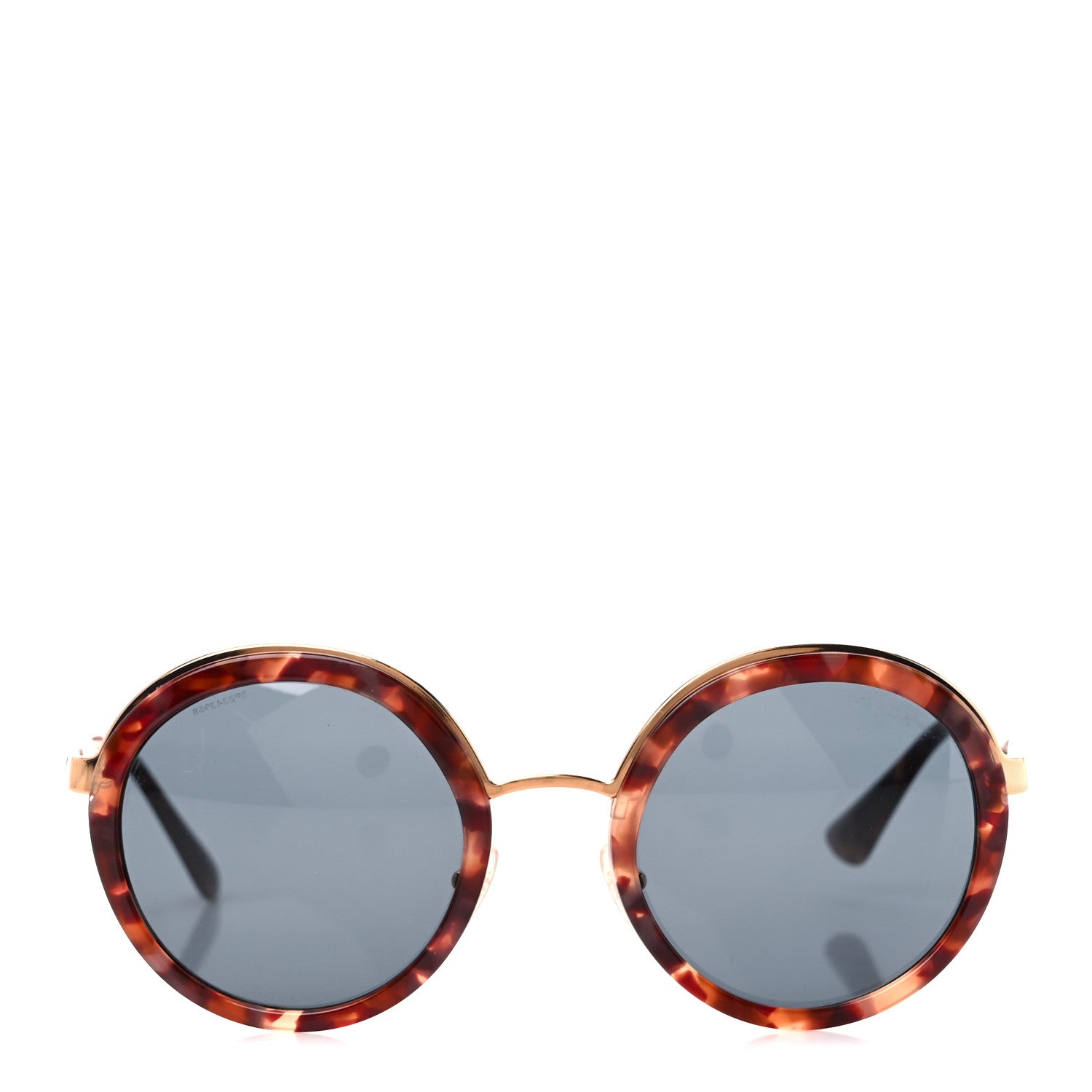Prada Round Frame Sunglasses SPR 50T Tortoise 2 of 8