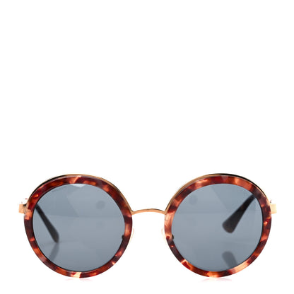 Prada Round Frame Sunglasses SPR 50T Tortoise 2 of 8