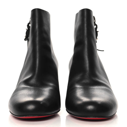 Christian Louboutin Calfskin Ziptotal 55 Ankle Boots 41.5 Black 3 of 9