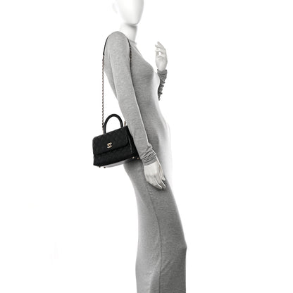 Chanel Caviar Quilted Mini Coco Handle Flap Black 2 of 13