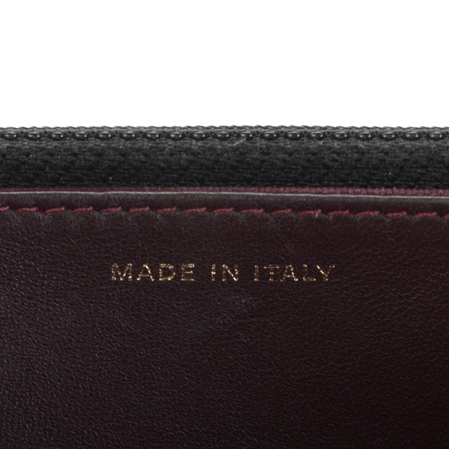 Lambskin Quilted Wallet On Chain WOC Black