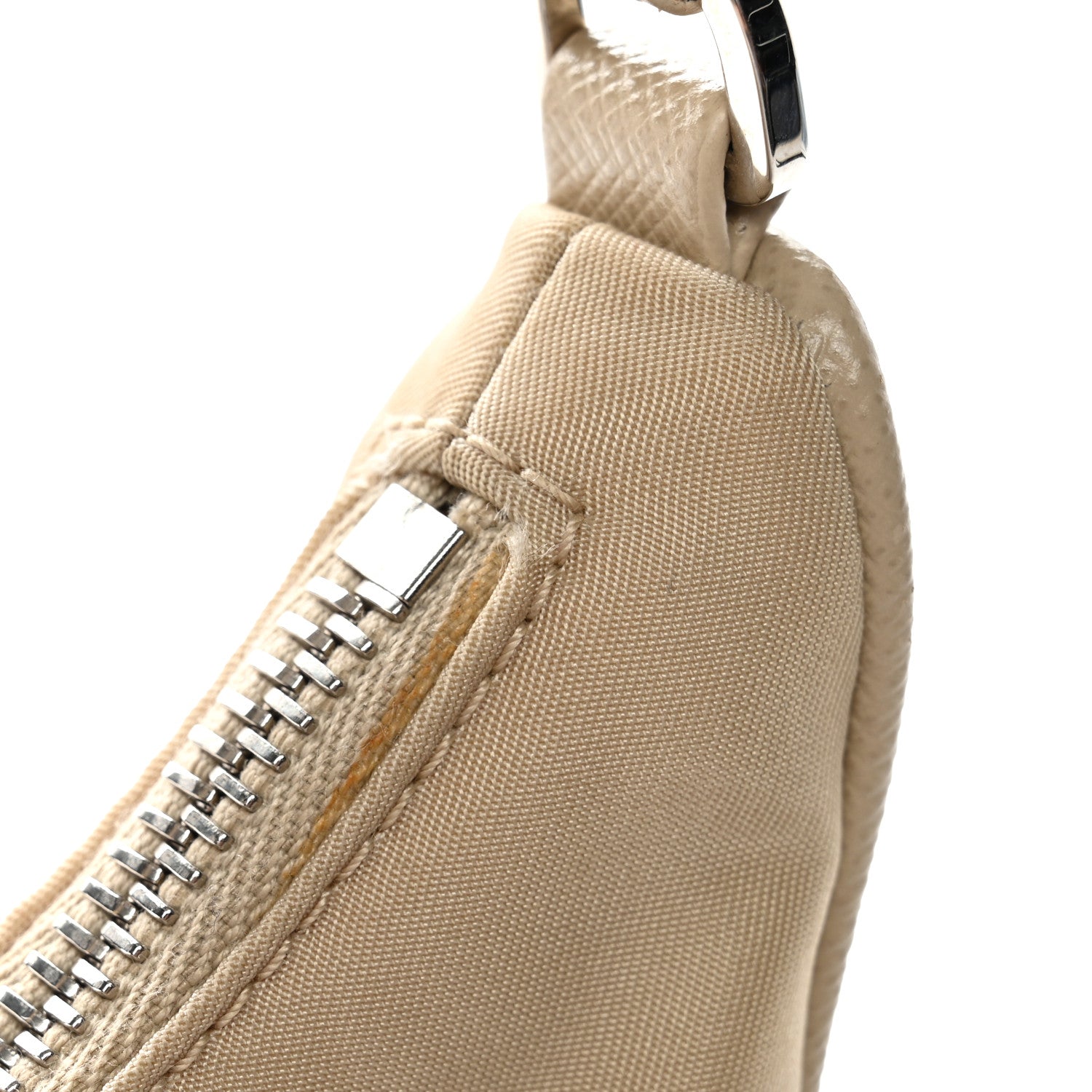 Prada Re-Nylon Saffiano Mini Re-Edition 2005 Bag Deserto 11 of 12