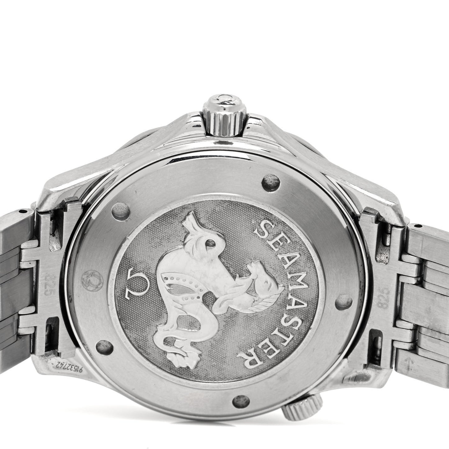 Stainless Steel 41mm Seamaster 300M Quartz Watch Black 212.30.41.61.01.001