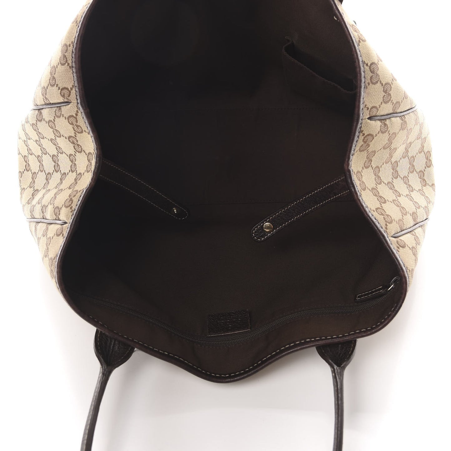 Monogram Medium Princy Tote Dark Brown
