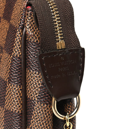 Louis Vuitton Damier Ebene Eva Clutch 6 of 9