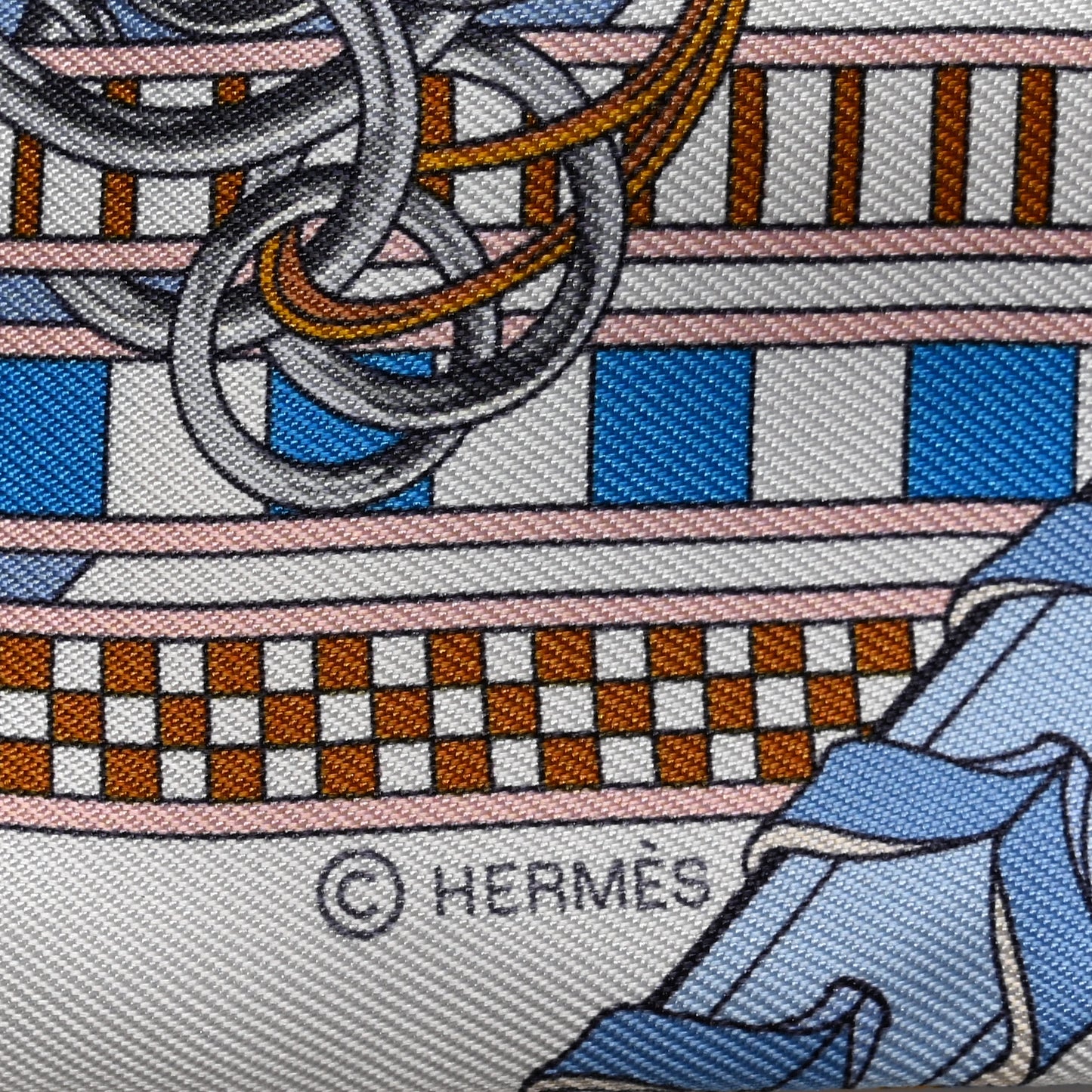 Silk Brides et Gris Twilly Gris Bleu Jean White Miel