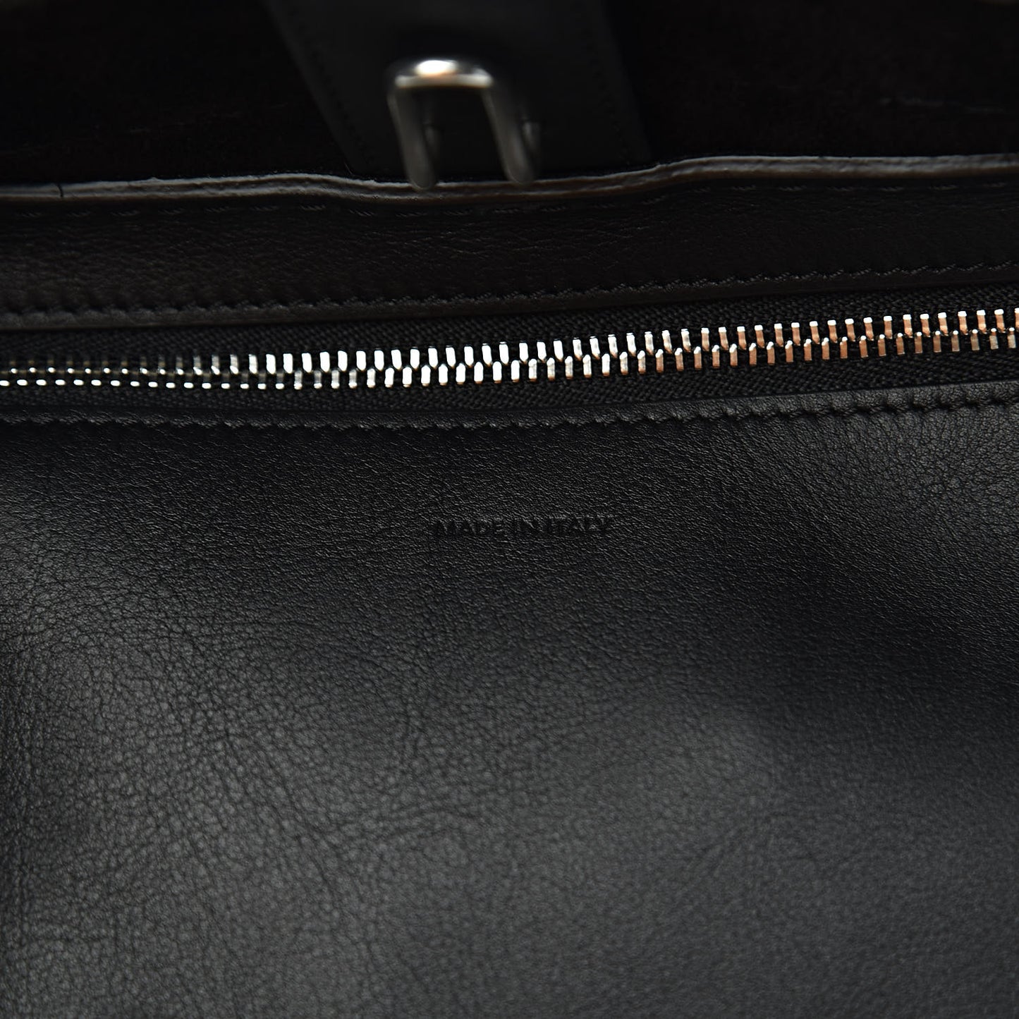 Smooth Calfskin Small Big Bag Black