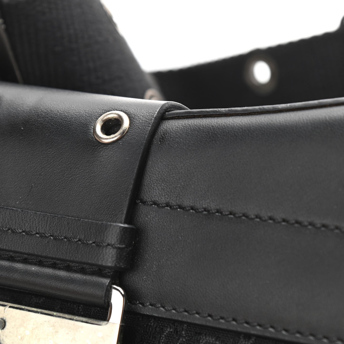 Monogram Street Chic Shoulder Bag Black