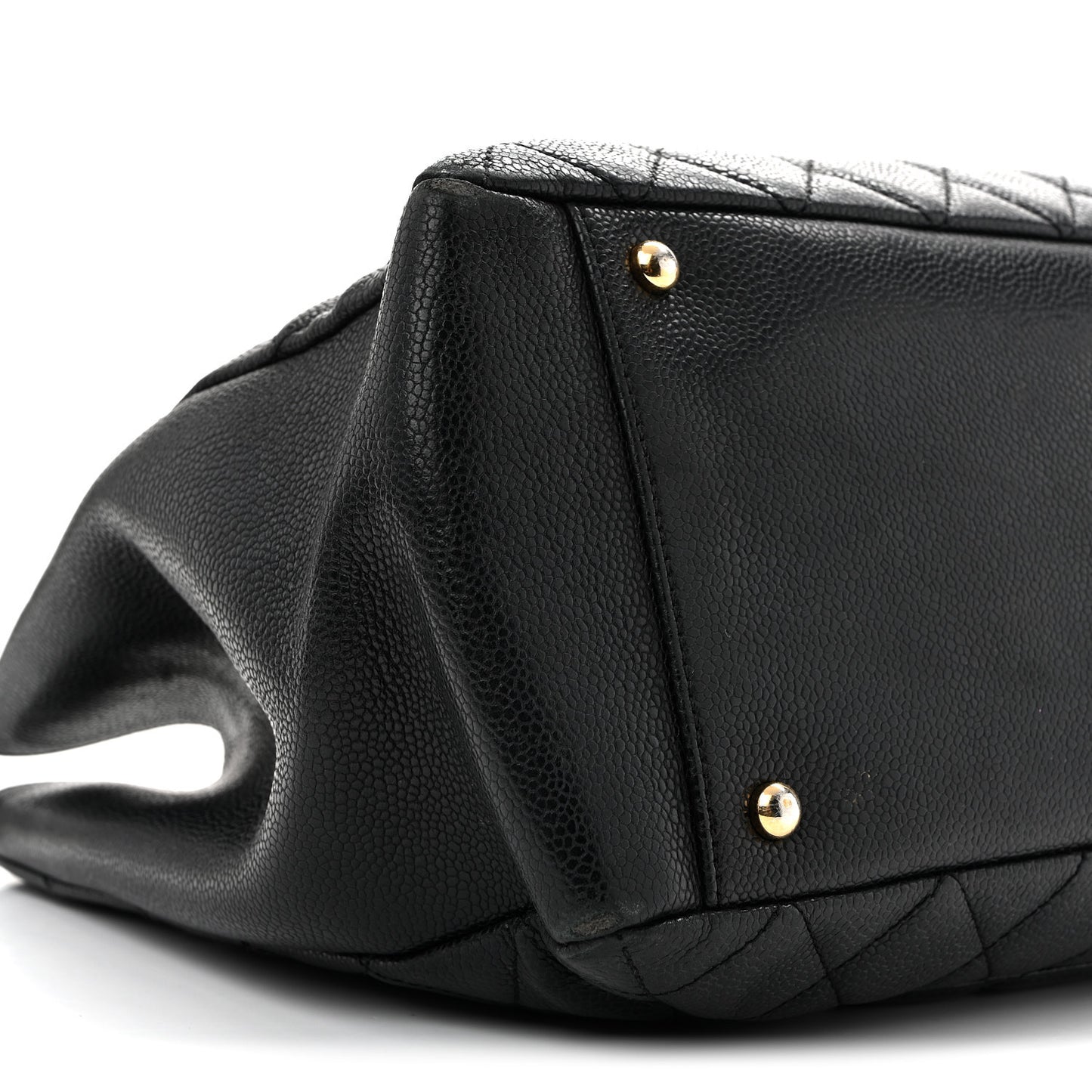 Caviar Quilted XL Grand Shopping Tote GST Black