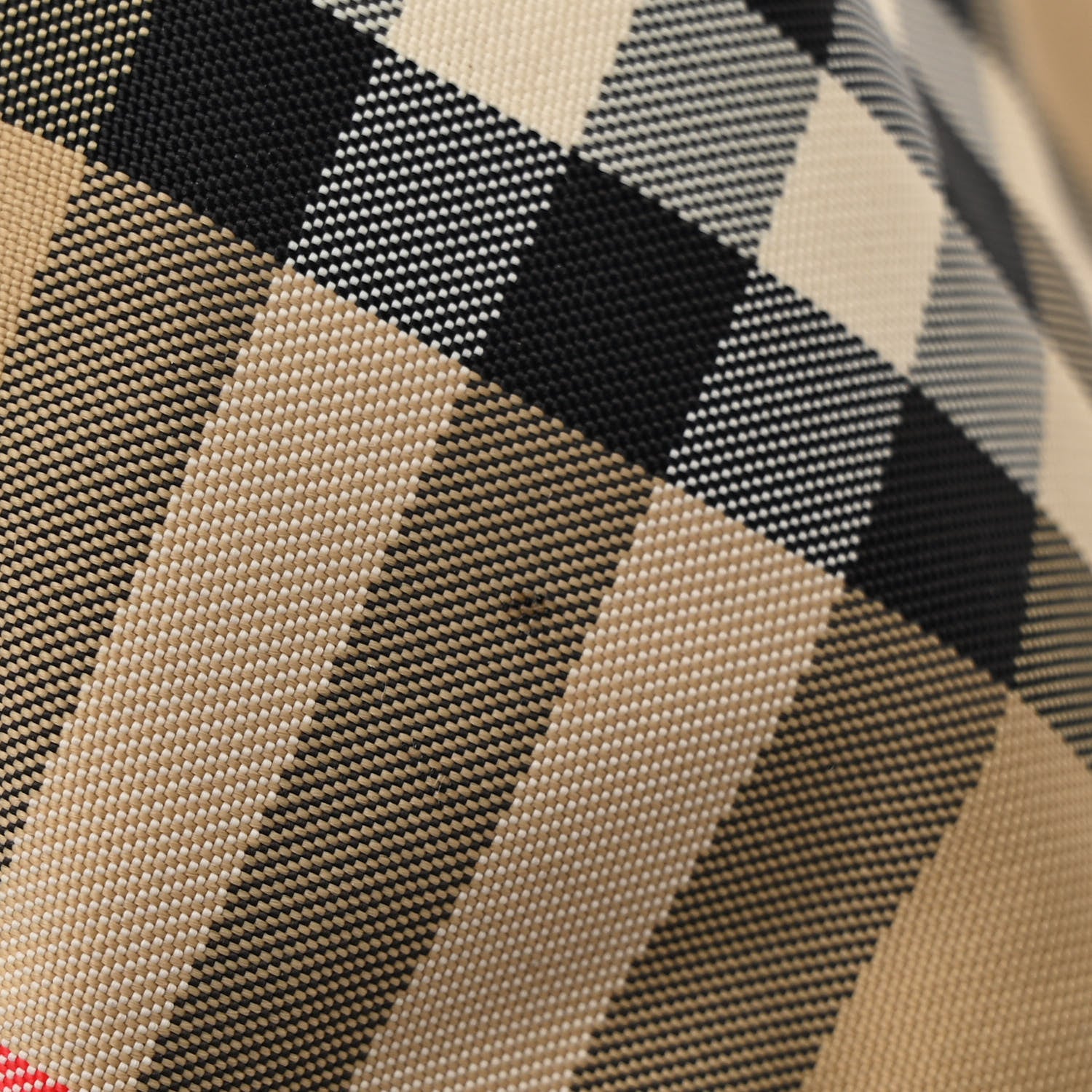 Burberry Nylon Vintage Check Sonny Bum Bag Archive Beige Black 11 of 12