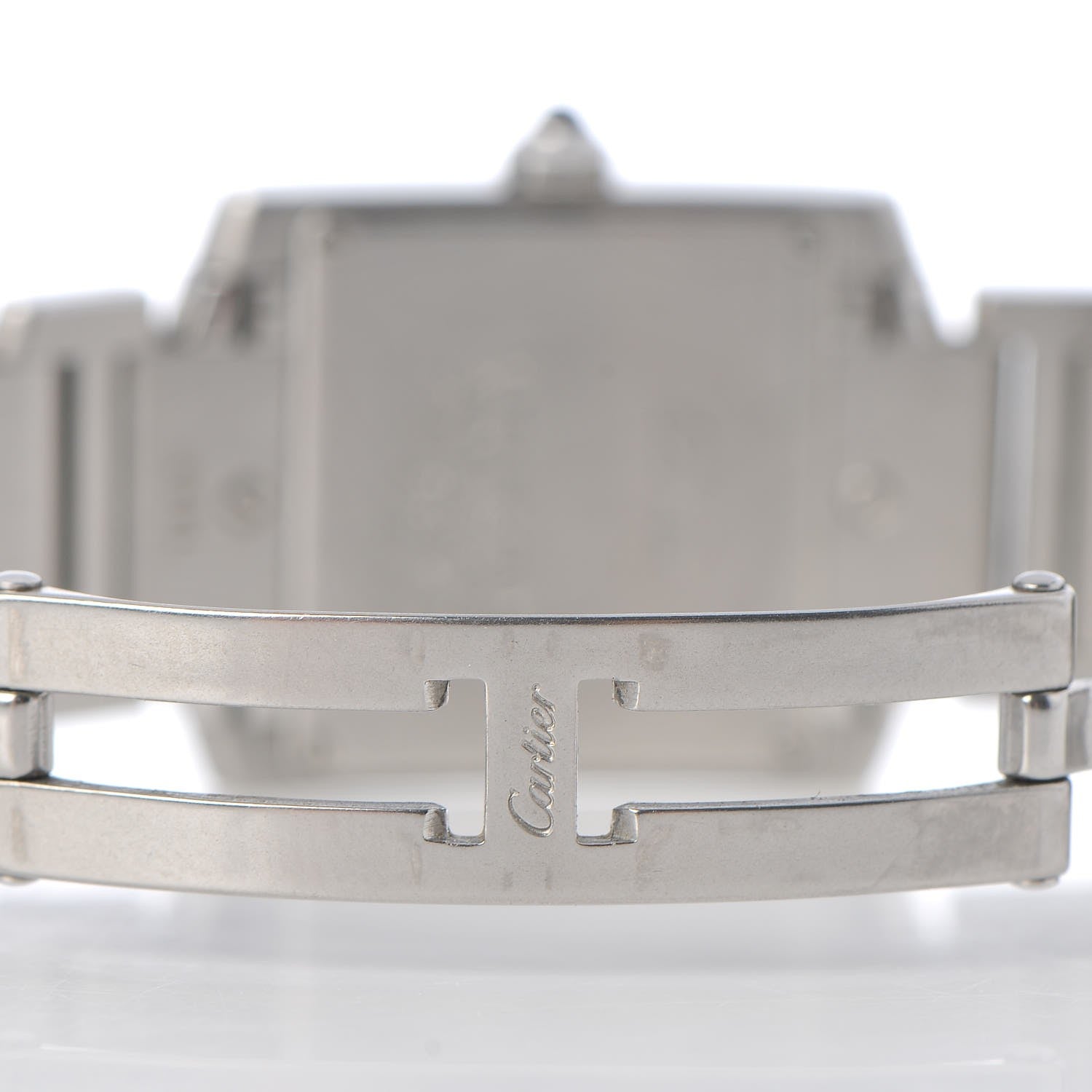 Cartier Stainless Steel 25mm Tank Francaise Quartz Watch 6 of 7