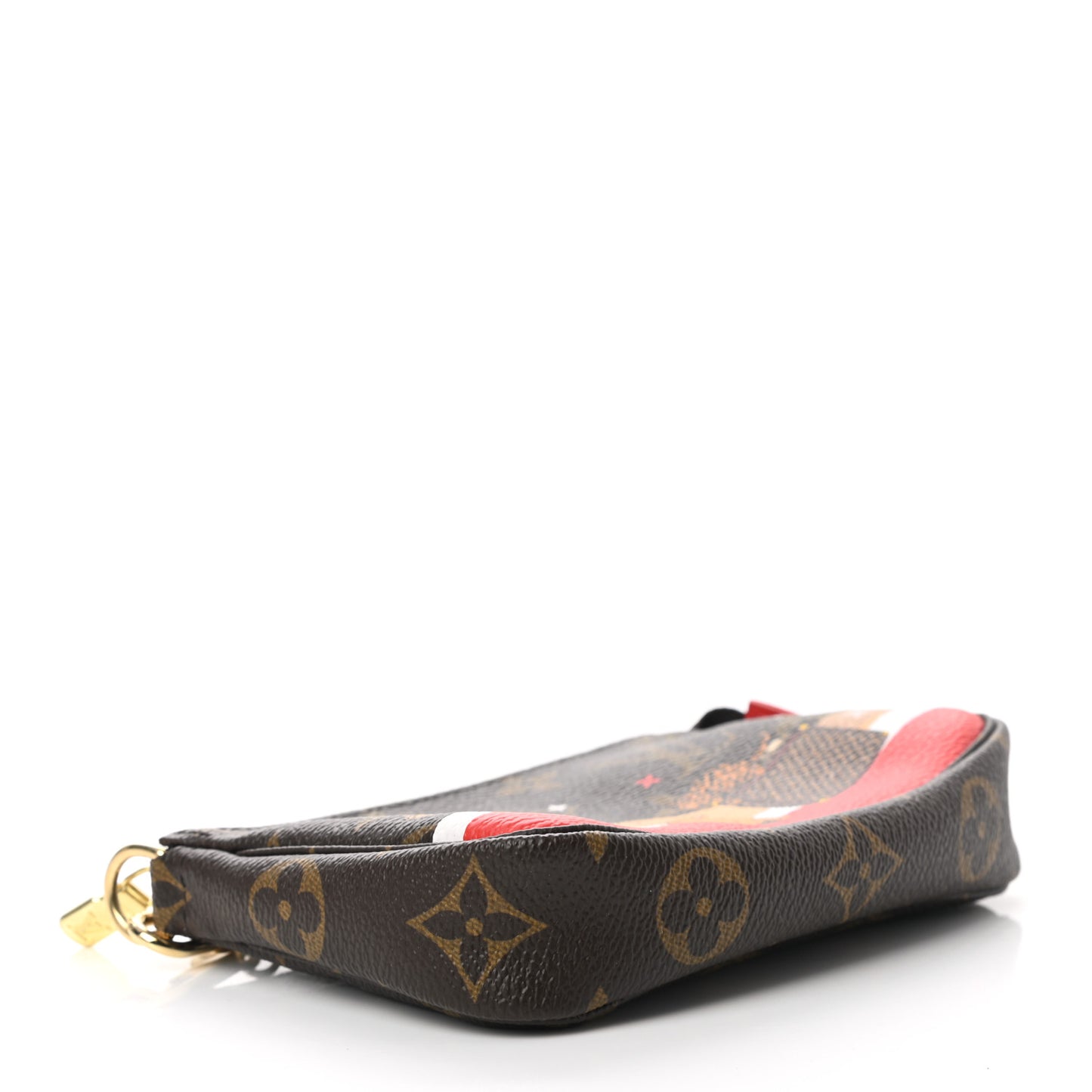 Monogram 2018 Christmas Animation Mini Cats Pochette Accessories
