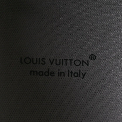 Louis Vuitton Calfskin Monogram Mens LV Trainer Sneakers 8 Grey Red Black 9 of 9