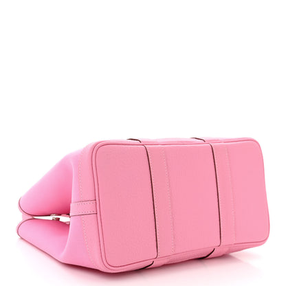Hermes Toile Officier Vache Country Garden Party 30 TPM Pink 4 of 11