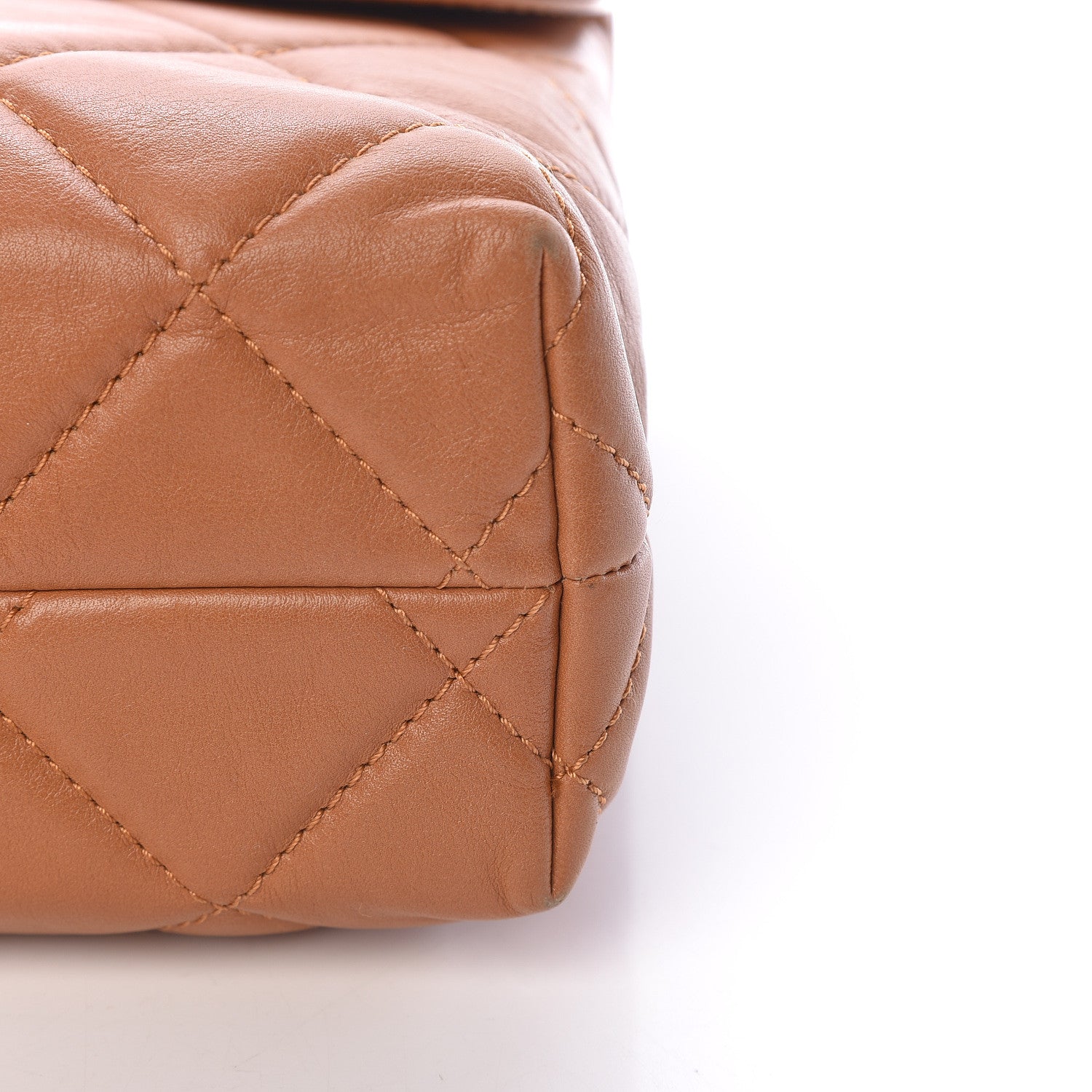 Chanel Calfskin Quilted In the Business Flap Bag Dark Beige 15 of 16
