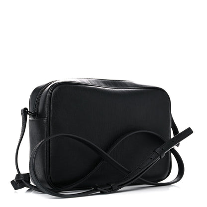 Saint Laurent Lambskin Monogram Lou Camera Bag Black 3 of 9