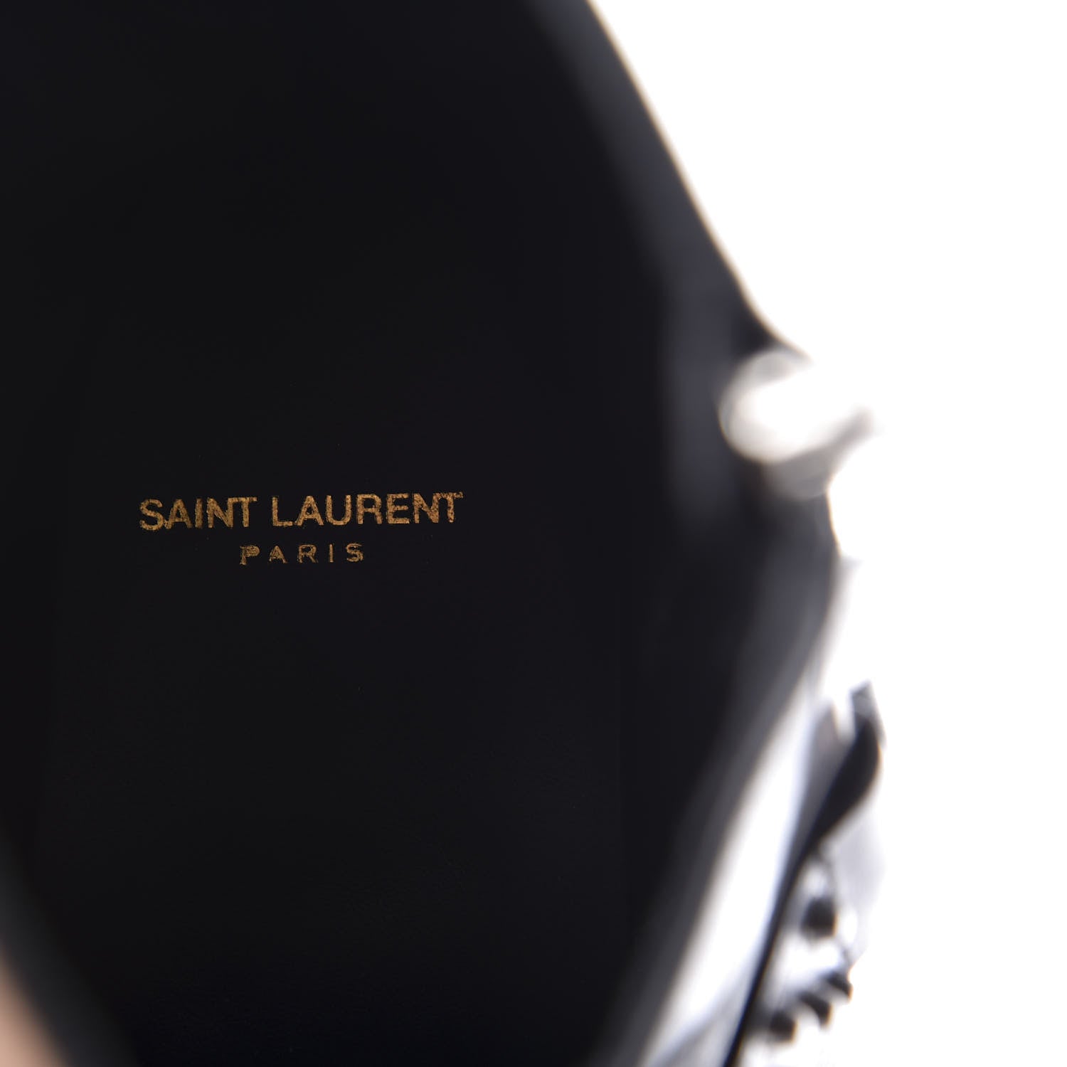 Saint Laurent Calfskin Studded Mens Wyatt Harness Boots 41 Black 8 of 11
