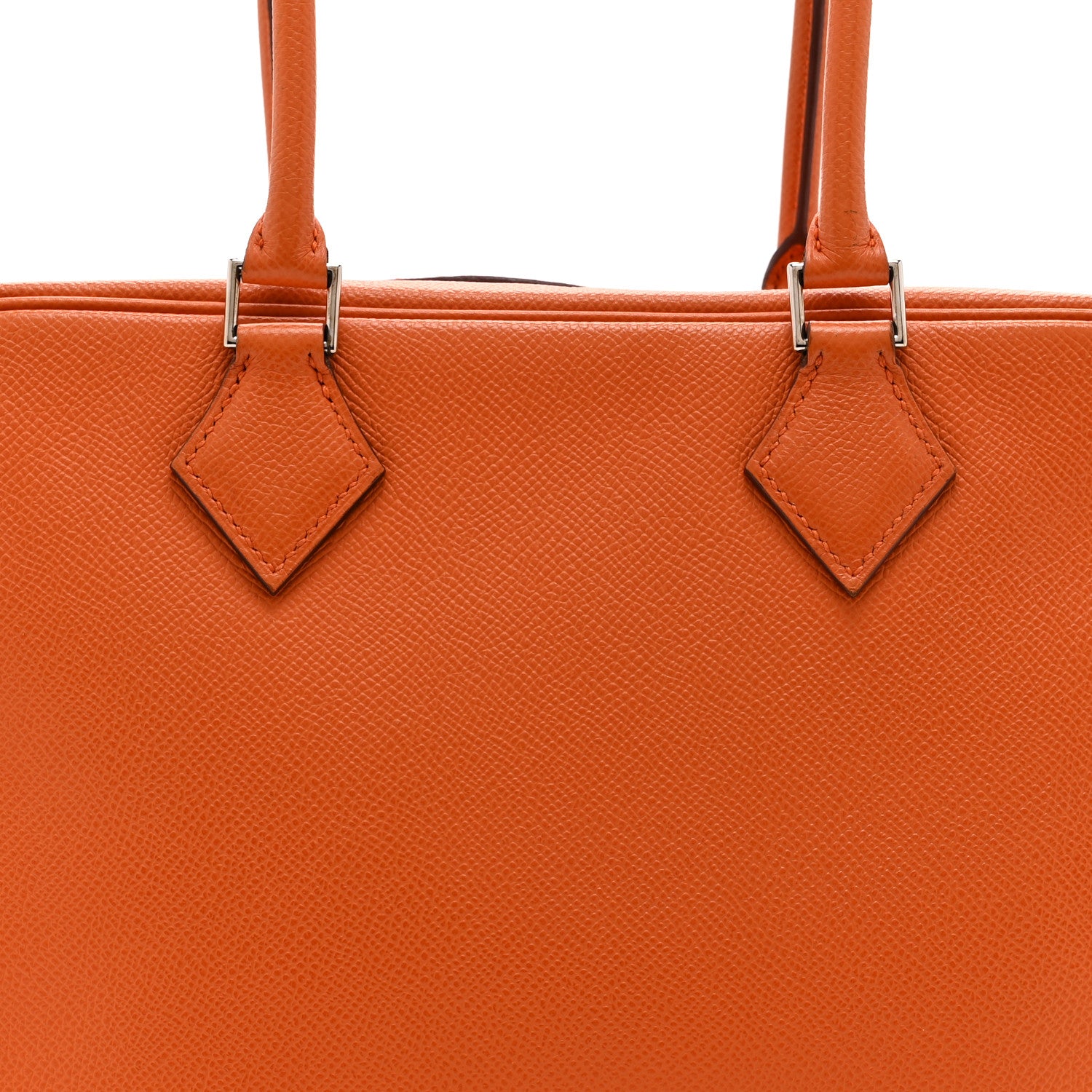 Hermes Epsom Plume 28 Orange 8 of 10