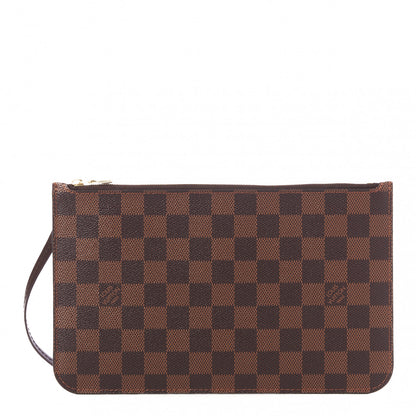 Louis Vuitton Damier Ebene Neverfull MM GM Pochette 1 of 8