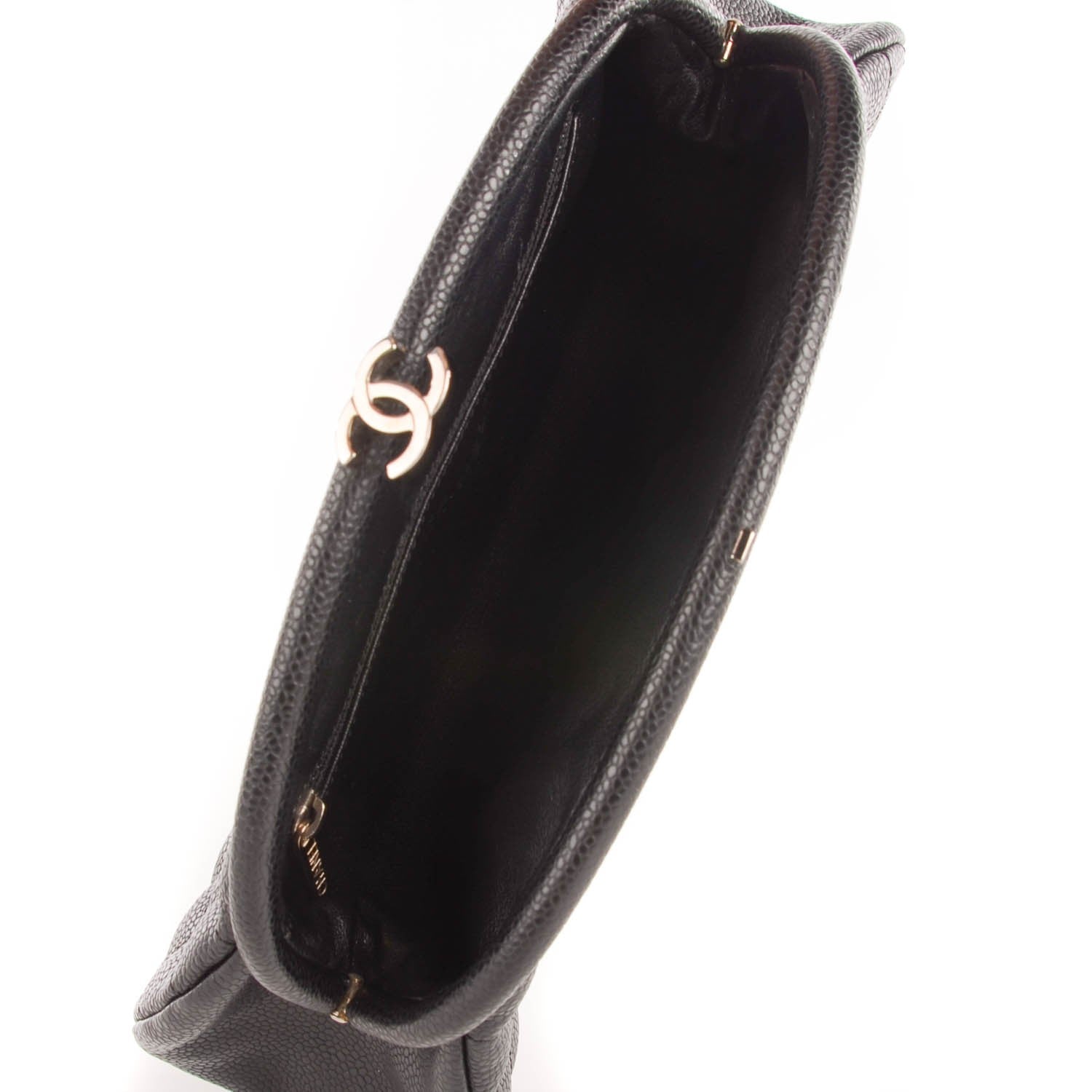 Chanel Caviar Quilted Timeless Clutch Black 5 of 8