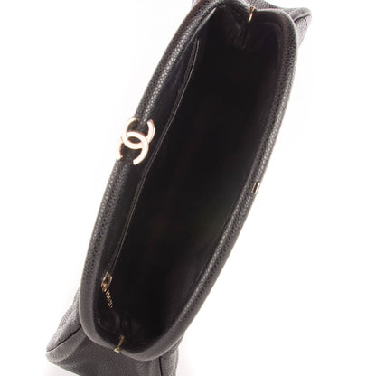 Chanel Caviar Quilted Timeless Clutch Black 5 of 8