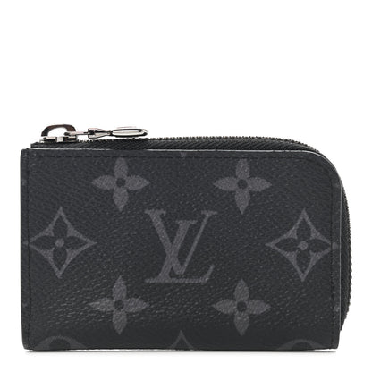 Louis Vuitton Monogram Eclipse Coin Purse 1 of 7