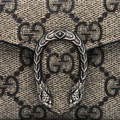 Gucci GG Supreme Monogram Dionysus Coin Purse Taupe 9 of 10