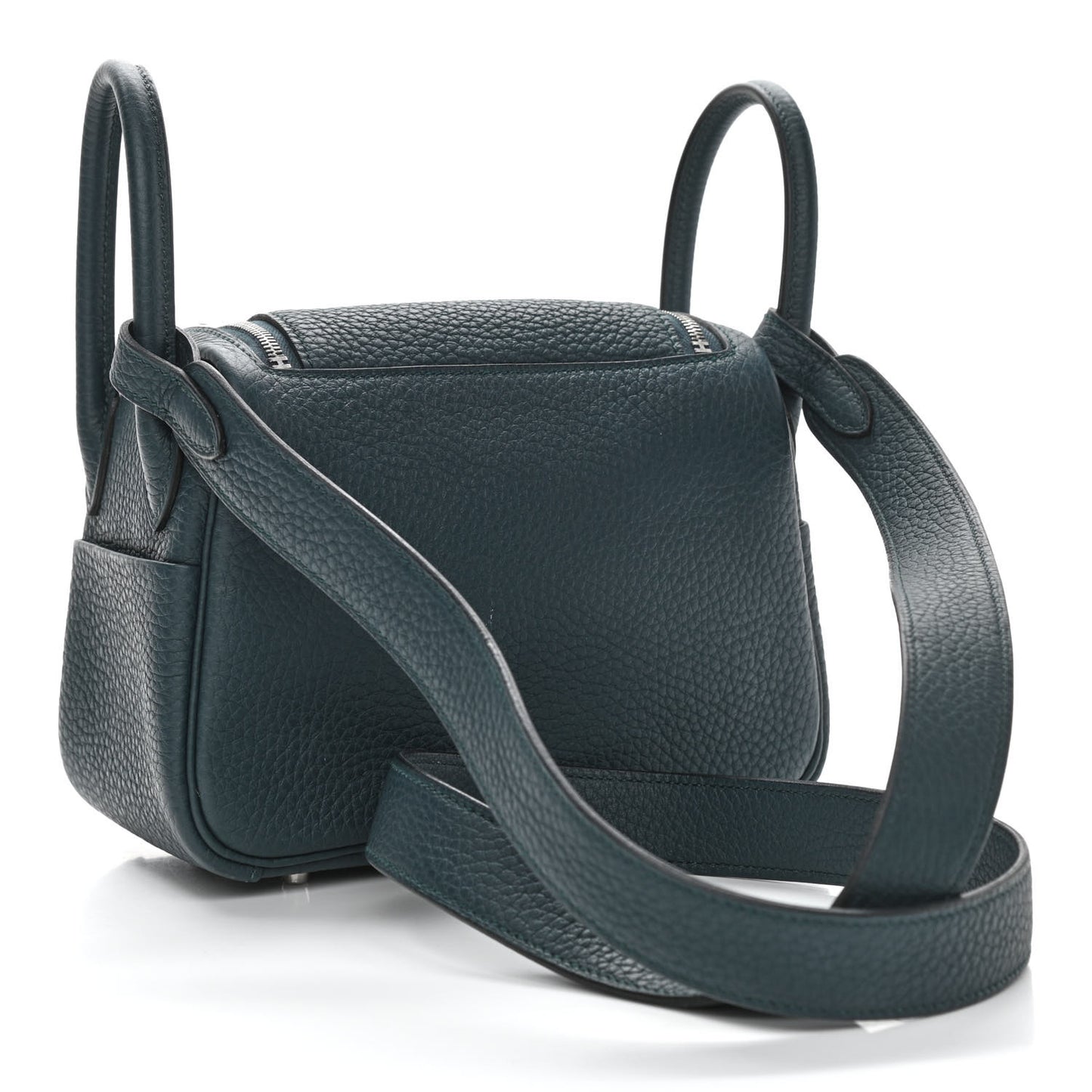 Taurillon Clemence Mini Lindy 20 Vert Cypress