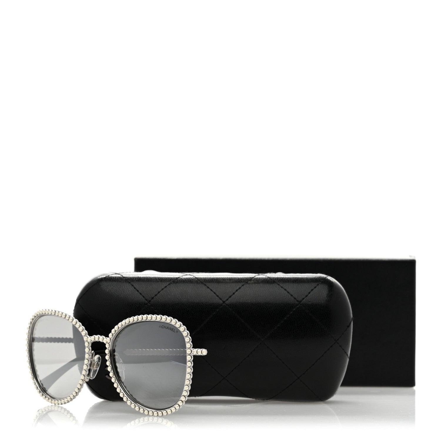 Chanel Beaded Sunglasses 71337 Silver 9 of 9