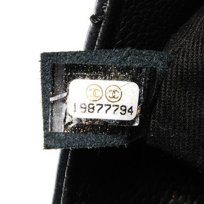 Chanel Caviar Calfskin Bubble Graphic Mini Messenger Bag Black 8 of 9
