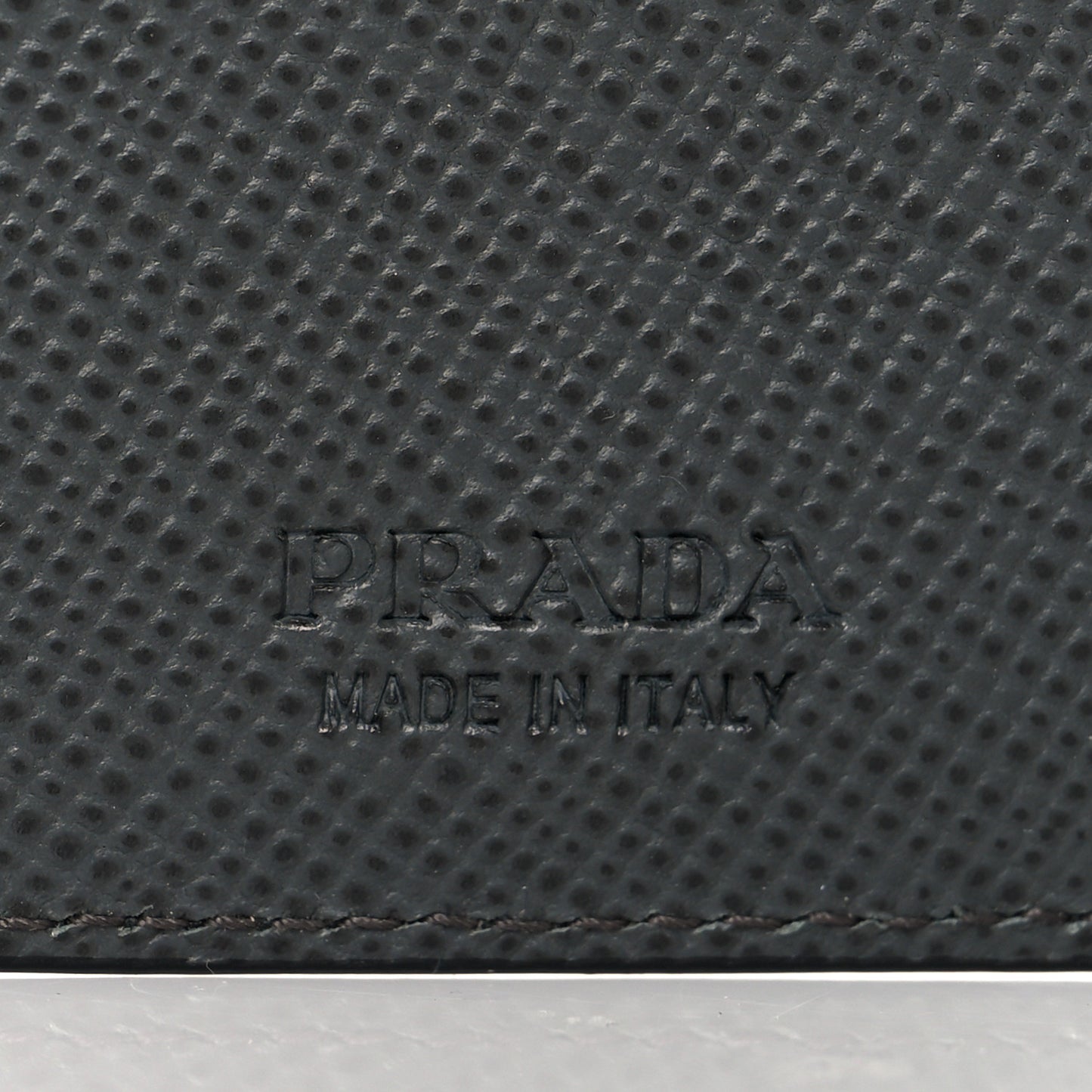 Saffiano Bi-Fold Wallet Black