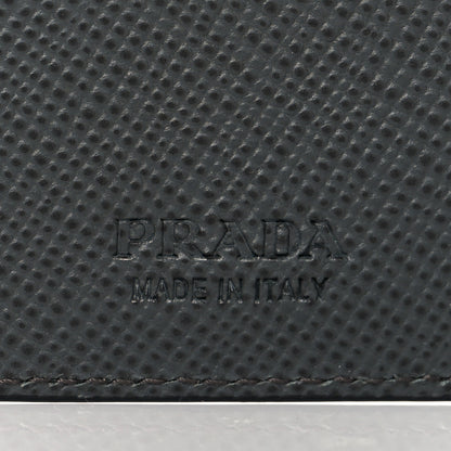 Prada Saffiano Bi-Fold Wallet Black 6 of 8