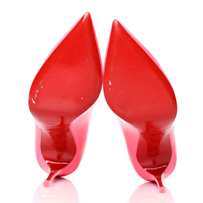 Christian Louboutin Patent Hot Chick 100 Pumps 37 Pinky 5 of 8