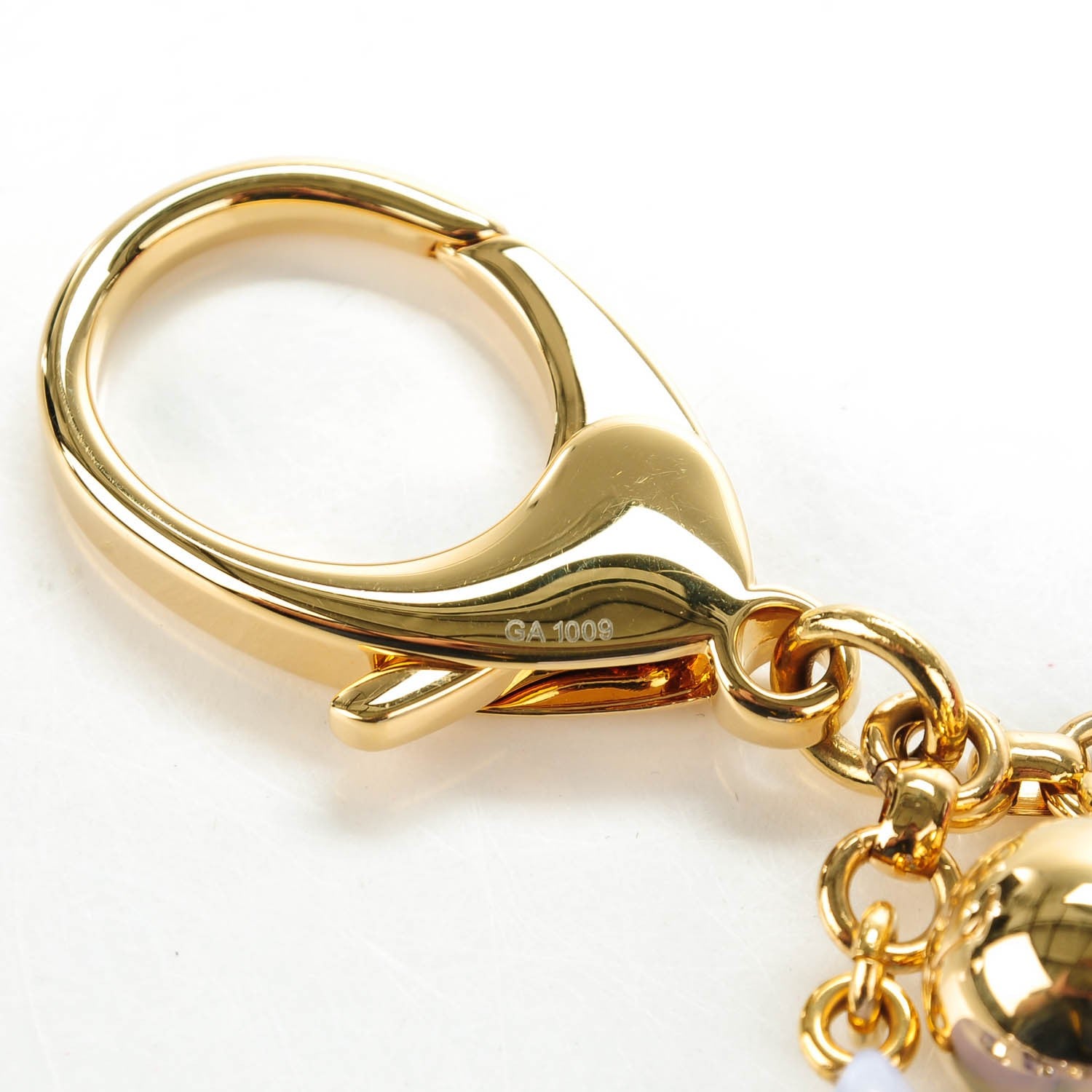 Louis Vuitton Resin Strass Glam Flower Bag Charm 4 of 5