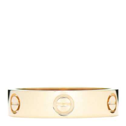 Cartier 18K Yellow Gold 5.5mm LOVE Ring 63 10.25 3 of 5