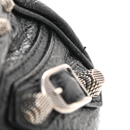 Balenciaga Agneau Arena Le Cagole Mini Purse With Chain Black 10 of 10