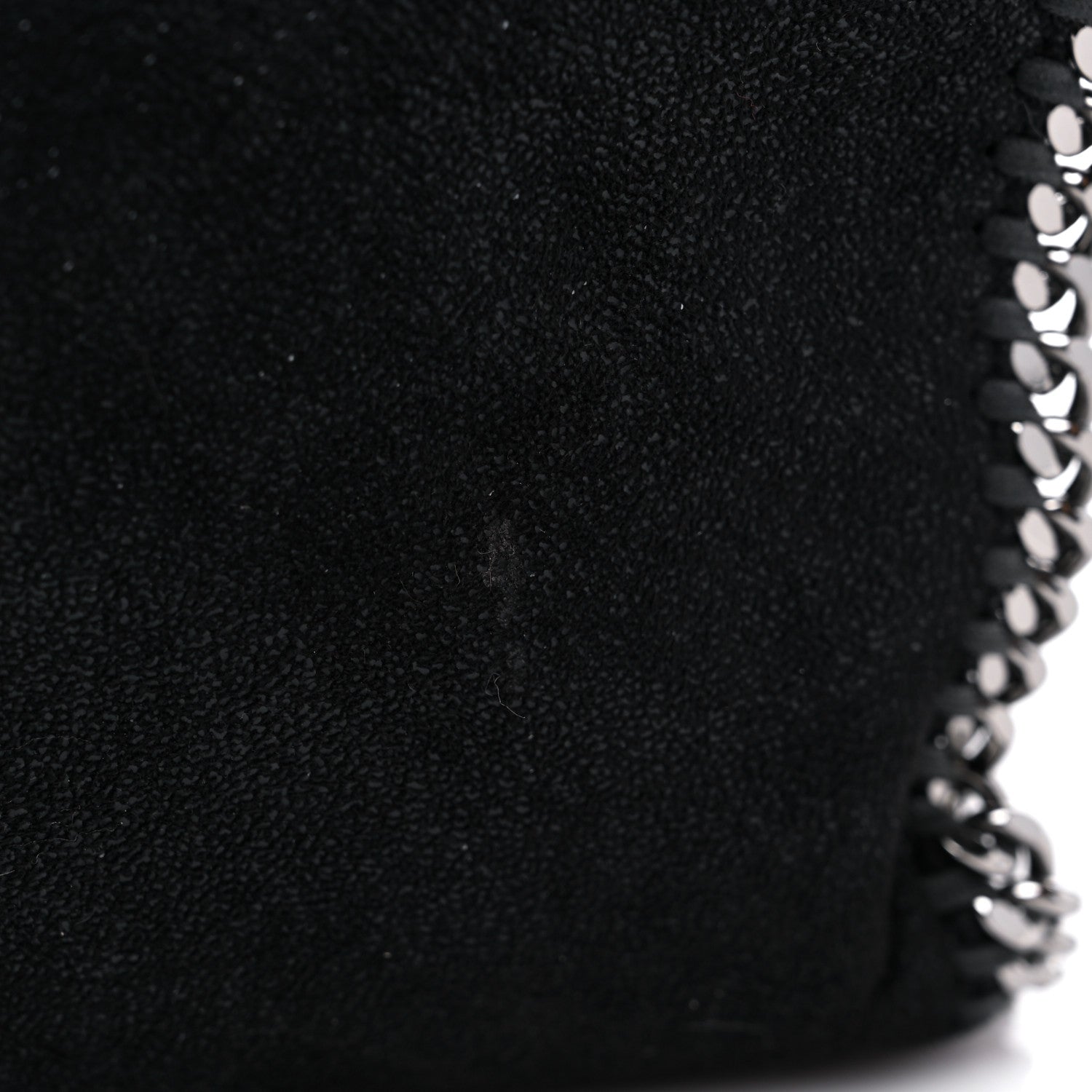 Stella McCartney Shaggy Deer Small Falabella Fold Over Tote Black 9 of 10