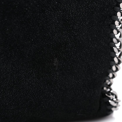 Stella McCartney Shaggy Deer Small Falabella Fold Over Tote Black 9 of 10