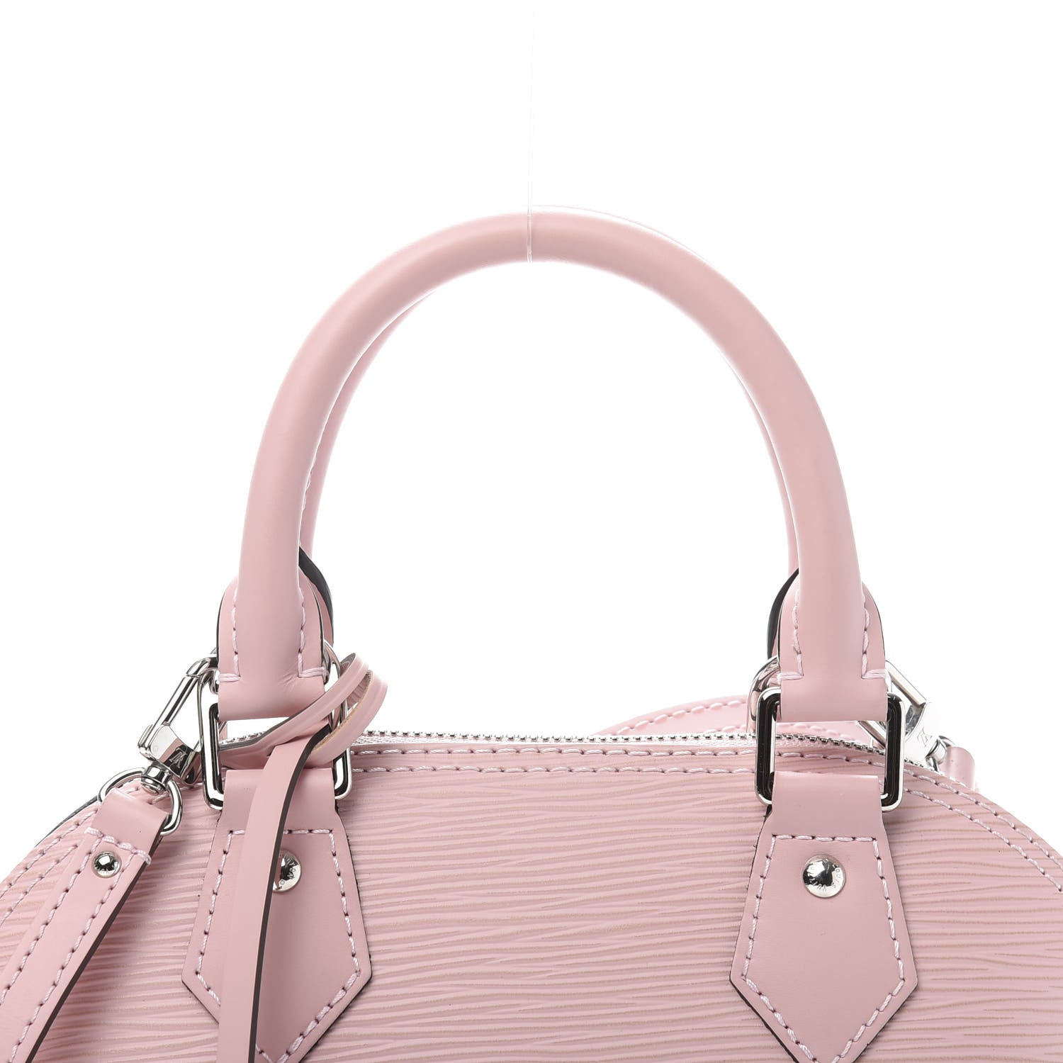 Louis Vuitton Epi Alma BB Rose Ballerine 10 of 10